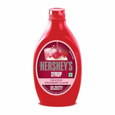 HERSHAYS SYRUP STRAWBERRY FLAVOUR 600G