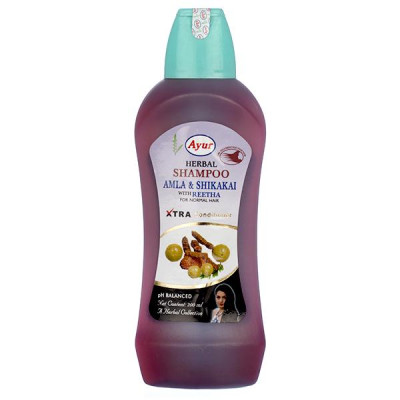 AYUR HERBAL SHAMPOO AMLA & SHIKAKAI 200 ML
