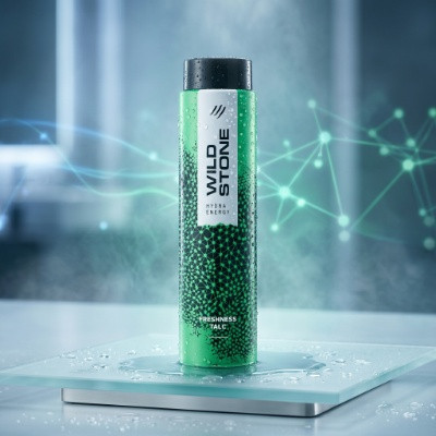 WILD STONE HYDRA ENERGY FRESHNESS TALC 100G