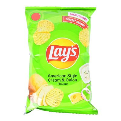 LAYS AMERICAN STYLE CREAM & ONION 78G