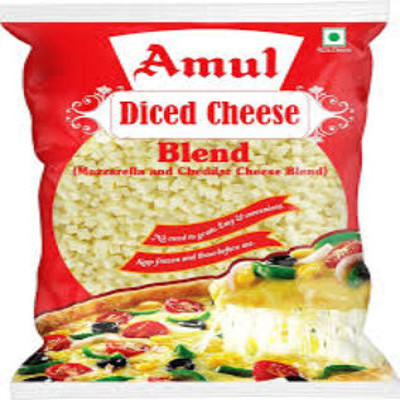 AMUL DICED CHEESE BLEND 200G