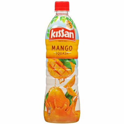 KISSAN MANGO SQAUSH 750ML
