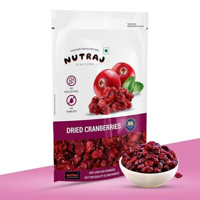 NATRAJ DRIED CRANBERRYES 180G