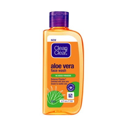 CLEAN & CLEAR ALOEVERA FACEWASH 50ML