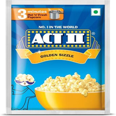 ACT II GOLDEN SIZZLE POPCORN 35G