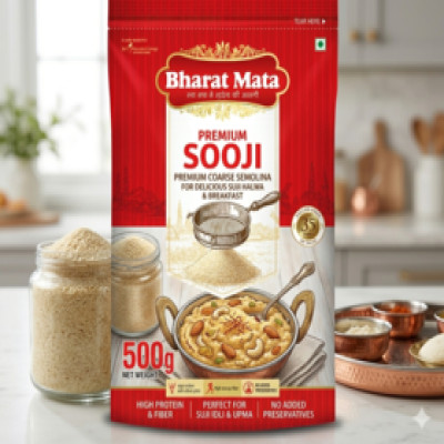 BHARAT MATA SOOJI 500G
