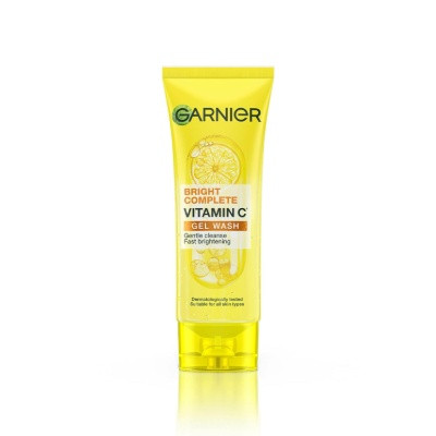 GARNIER BRIGHT COMPLETE VITAMIN C GEL FACEWASH 50G