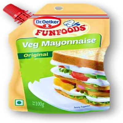 FUN FOOD  VEG  MAYONNAISE ORIGINAL 100G