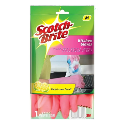 SCOTCH BRITE KITCHEN GLOVES M 9.5CM