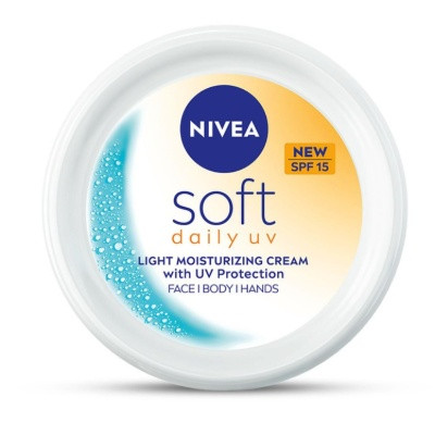 NIVEA SOFT LIGHT MOISTURIZING CREAM SPF-15 100ML