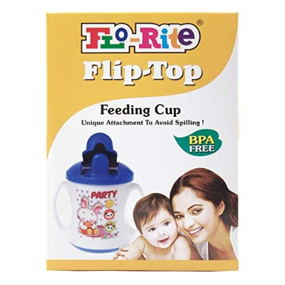 FLORITE FLIP-TOP FEEDING CUP 130/-