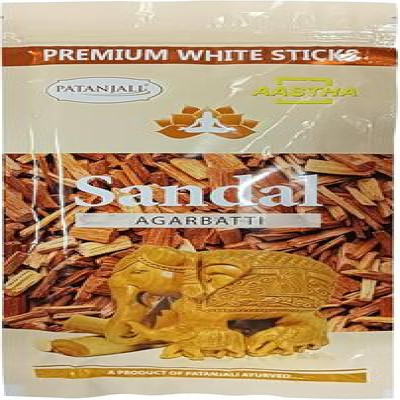 PATANJALI SANDAL WOOD PREMIUM AGARBATTI 80G