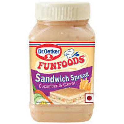 FUN FOOD SANDWICH SPREAD CUCUMBER & CARROT 300GM