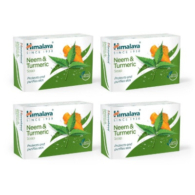 HIMALAYA NEEM & TURMERIC SOAP 4*75G