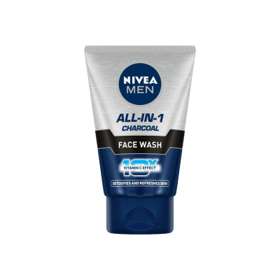 NIVEA ALL IN 1 CHARCOAL FACE WASH 50G