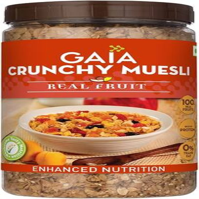 GAIA CRUNCHY MUSELI REAL FRUIT 1KG