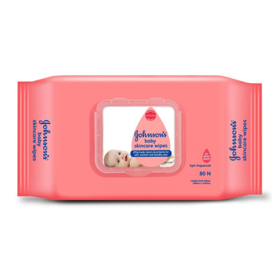 JOHNSONS BABY SKINCARE WIPES 72N