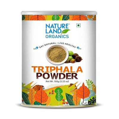 NATURE LAND TRIPHALA POWDER 100G