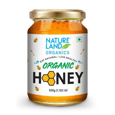 NATURE LAND ORGANIC HONEY 500G