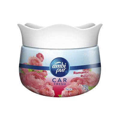 AMBI PUR CAR FRESH ROMANTIC ROSE 75G