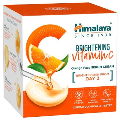 HIMALAYA VITAMIN-C ORANGE FACE SERUM CREAM 50G