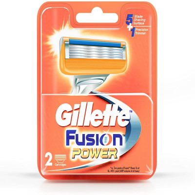 GILLETE FUSION 5 2CRTS