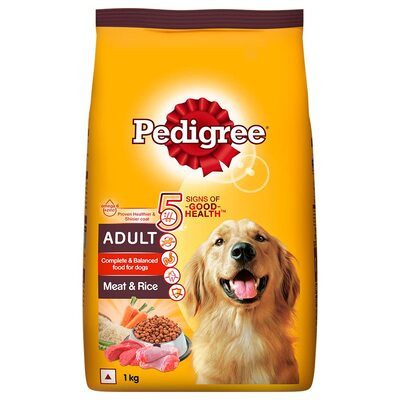 PEDIGREE MEAT & RICE 1 KG