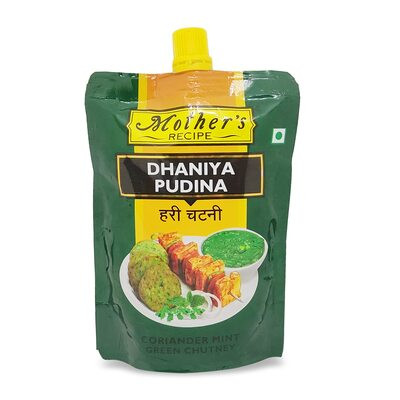 MOTHERS DHANIYA PUDINA GREEN CHUTENY  200G