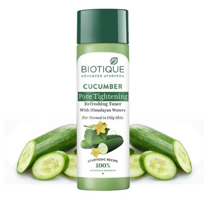 BIOTIQUE BIO CUCUMBER PORE TIGHTENING TONER 120ML