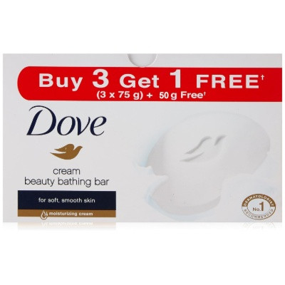 DOVE CREAM BEAUTY BAR 3*75G