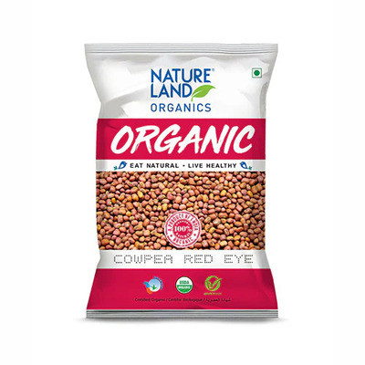 NATURE LAND ORGANIC DAL COWPEA RED 500G