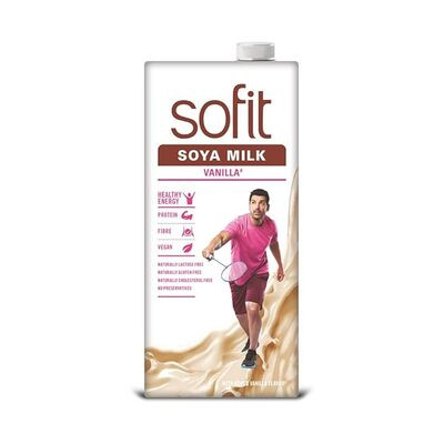 SOFIT SOYA MILK VANILLA 1LTR