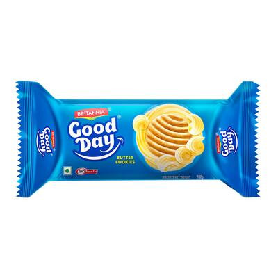 BRITANNIA GOOD DAY BUTTER COOKIES 120G