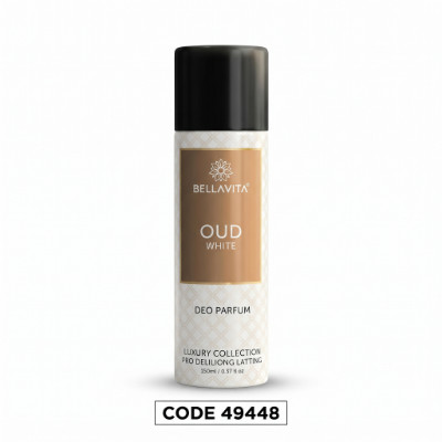 BELLAVITA OUD WHITE DEO 150ML