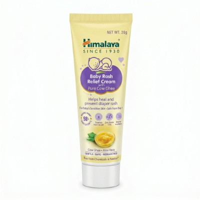HIMALAYA BABY RASH RELIEFE CREAM PURE COW GHEE 20G