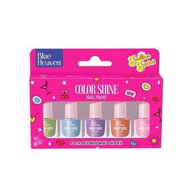 BLUE HEAVEN COLOUR SHINE NAIL PAINT 5ML
