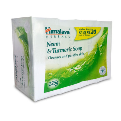 HIMALAYA NEEM & TURMERIC SOAP SET 500GM
