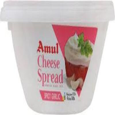 AMUL CHEESE SPICEY GARLIC 200 GM