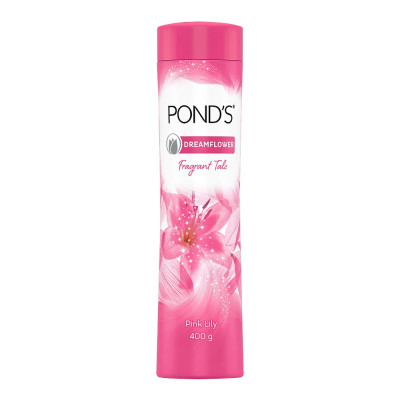 PONDS DREAMFLOWER PINK LILY TALC 400G