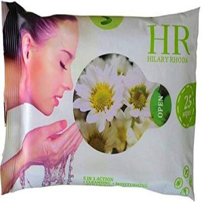HILARY RHODA JASMINE WIPES 25PCS
