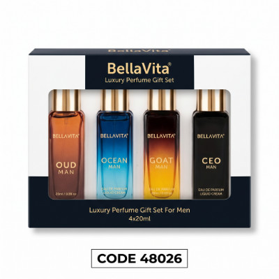 BELLAVITA PERFUME GIFT SET FOR MEN 4*2 ML 80ML
