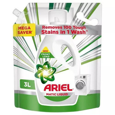 ARIEL MATIC LIQUID FRONT LOAD POUCH 3+1 LTR