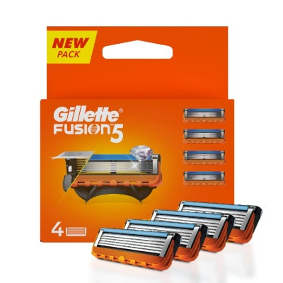 GILLETTE FUSION 5 4 CART