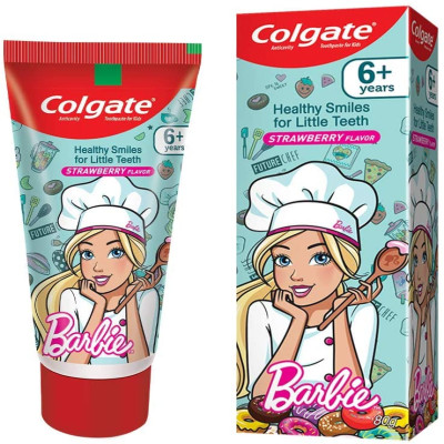 COLGATE 6+ YEARS BARBIE TOOTH PASTE 80GM