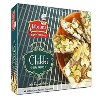 JABSONS DRYFRUITS CHIKKI 350G
