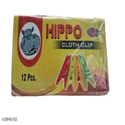 HIPPO CLOTH CLIP 35