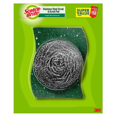 SCOTCH BRITE STEEL SCRUB