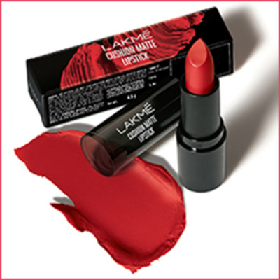 LAKME CUSHION MATTE LIPSTICK CR5 RED BLAZE