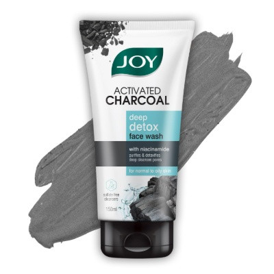JOY ACTIVATED CHARCOAL 5 IN 1 FACEWASH 100ML