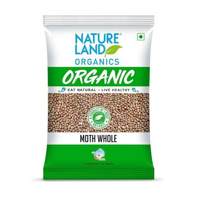 NATURE LAND ORGANIC DAL MOTH 500G